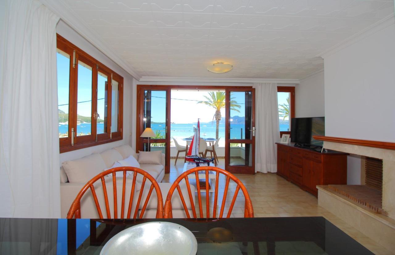 Family Seafront Apt Fantastic Seaview Pollença Exteriér fotografie